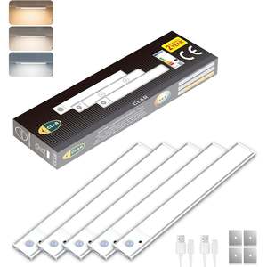 Éclairage LED magnétique pour armoire, 30 cm, avec détecteur de mouvement, éclairage pour placard - Product Image 2