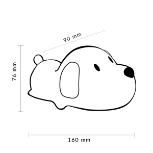 LEDUNI 3000K + 6000K lampada a LED ricaricabile luce notturna Timer di luminosità regolabile per bambini 3-Pack per bambini bambini ragazzi e ragazze - Product Image 4