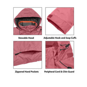 Veste d'extérieur coupe-vent imperméable pour homme, veste de pluie de montagne, prix bas - Product Image 4