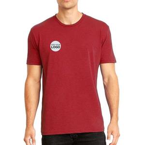 Camisetas Unisex de Manga Corta de Algodón/Fibra de Bambú con Logotipo Personalizado, Transpirables, de Secado Rápido, Ligeras y de Corte Holgado - Product Image 3