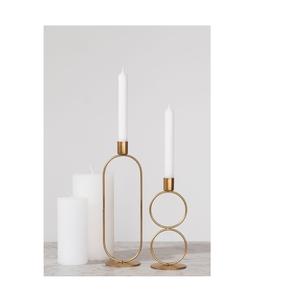 Vintage Metal Leaf <b>Candelabra</b> 5 Arm Iron Candle Holder Eco-Friendly Christmas Home Decor Wedding Centrepiece Dining Table - Product Image 1