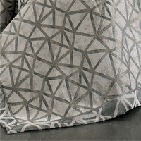 Ensemble de couvre-lit Guzide ELIZ 4 pièces en chenille 100% vison, tissé uni, lavable en machine, 300 fils au pouce carré, style minimaliste, taille King