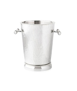 Cubo de almacenamiento de hielo de acero inoxidable Diseño fantástico Cubo de botella de forma redonda Cubo de hielo a precio asequible - Product Image 1