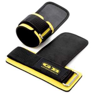 Nuevas correas de levantamiento de pesas Geo Brother Co GB-DLS-0002, personalizables con LOGO, unisex, para fitness, entrenamiento en gimnasio, agarre de cuero y neopreno, ¡gran oferta! - Product Image 6