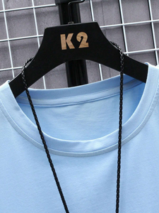 Precio de fábrica de alta calidad personalizado en blanco pesado algodón 280gsm camisetas hombres Streetwear camiseta de gran tamaño - Product Image 5
