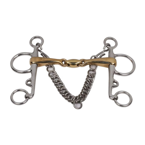 Embouchures pour chevaux en acier inoxydable durable, réutilisables, confortables, ergonomiques, design lisse, légères pour l'entraînement et l'équitation - Product Image 6