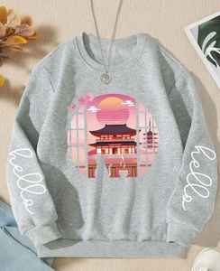 Pull-over d'hiver pour femme en tissu polaire mélangé polyester/coton de qualité supérieure pour le confort et le style - Product Image 6