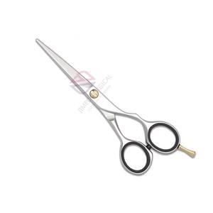 Ciseaux de barbier en acier inoxydable de haute qualité, finition polie de précision, lame tranchante, utilisation professionnelle en salon de beauté, cheveux - Product Image 2