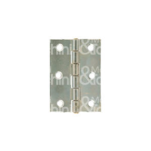 1/2 WIDE HEAVY <b>HINGE</b> Art. 838 fixed <b>pin</b> Zinc-plated steel - Product Image 1