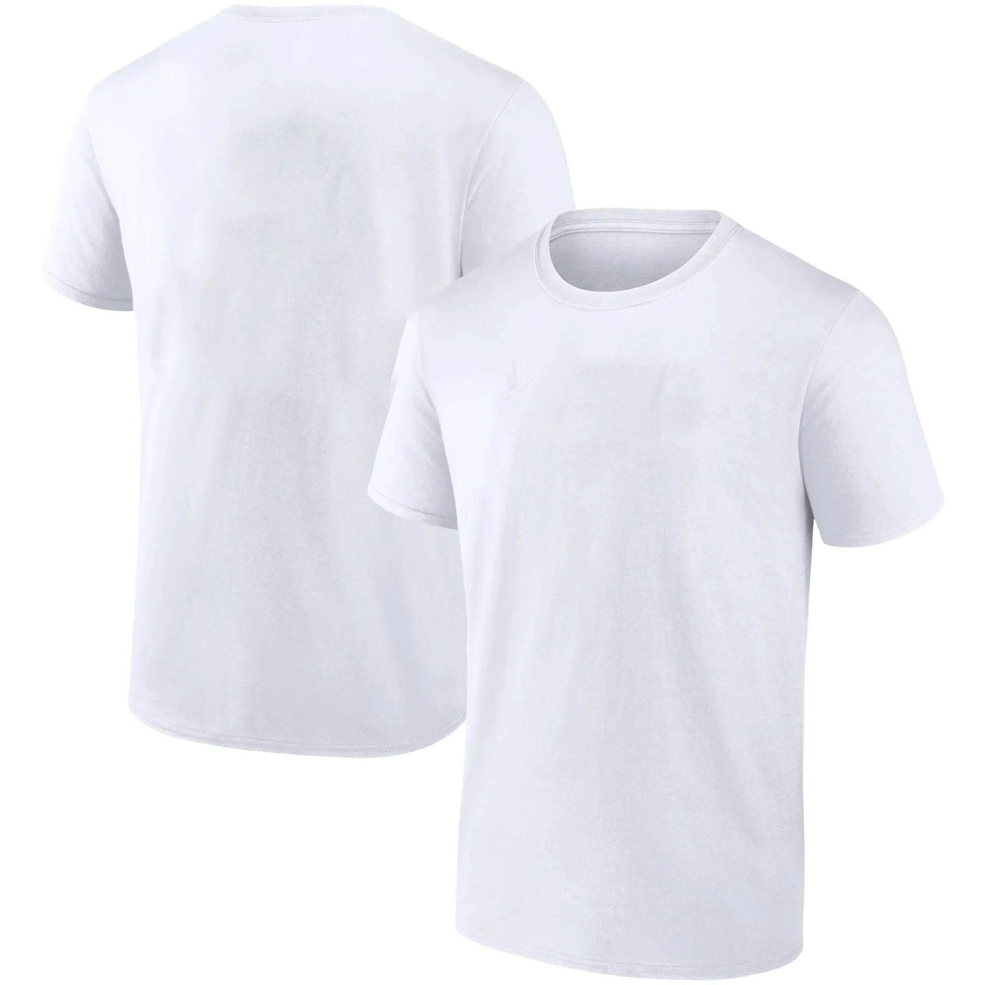 HOT SALE - OEM ODM 100%COTTON T-shirt blank plain round/ V neck collar tshirts export to USA,EU, UK