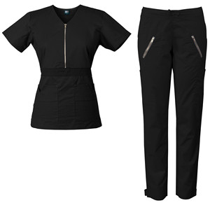 Conjunto de uniformes médicos tejidos de enfermera OEM personalizables para mujer a la moda uniformes de enfermería para Hospital - Product Image 5