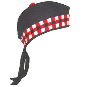 Elegante Sombrero Glengarry con Logotipo Personalizado, Opción de Bordado Hecho a Mano de Alta Calidad, Sombreros y Gorras - Product Image 2