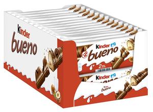 Chocolate Kinder Bueno Blanco al por Mayor, Barra de Chocolate Kinder de 39 g con 2 Dedos - Product Image 3