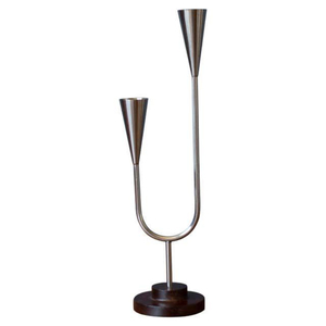 Twisted <b>Black</b> Iron <b>Candlestick</b> Holders Set of 3 for Home Holiday Tabletop Decoration Durable Metal Candle Holders - Product Image 4