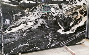 Granite noir titane de qualité supérieure, grande dalle, moderne, pour salle à manger, cuisine extérieure, salle de bain, accent, scié à la scie à ruban, poli, affûté, extérieur - Product Image 5