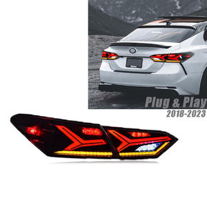 Lámpara de luces traseras LED HOSI con luz de maletero para Toyota Camry 8 <span class=keywords><strong>th</strong></span> 2018-2023 luces traseras con lámpara de paso accesorios de coche - Product Image 1