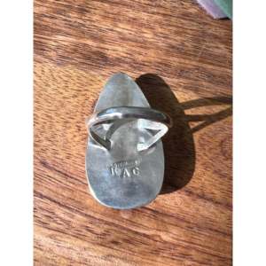 Reda Galvan Men's <b>Couple</b> <b>Ring</b> Moon Stone Sterling Silver Geometric Pattern Vermeil Platinum Setting Size 7.75 Everyday Wear - Product Image 5