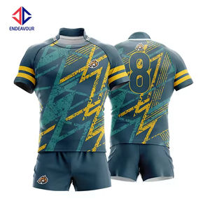 Uniforme sublimé de maillot de rugby grande taille respirant à séchage rapide dernier modèle personnalisé - Product Image 5