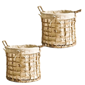 PRODUIT MEILLEURE VENTE PANIER DE HYACINTHE D'EAU Un incontournable pour une vie organisée et durable Réduire votre empreinte carbone - Product Image 1