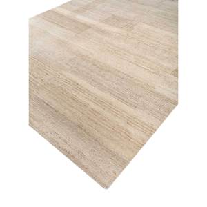 Blythe Ivory Hand Knotted Afghan Wool <b>Rug</b> <b>Boho</b> Style Rectangular Abstract Pattern for Home Living Room or Hallway-LSEA-1359 - Product Image 2