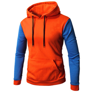 Sudadera con Capucha de Forro Polar para Hombre, Diseño Bicolor, Transpirable e Impermeable, con Logotipo Personalizado al por Mayor, 100% Algodón, Impresión Digital 2026 - Product Image 5