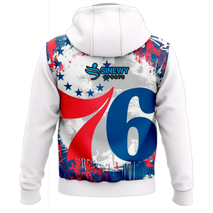 Sudadera con Capucha Sublimada para Hombre, Estilo Básico Único, Totalmente Personalizable en Diferentes Tallas - Product Image 5