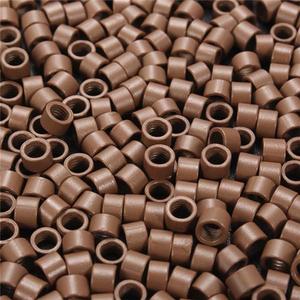 Micro anneaux en Silicone pour Extension de cheveux humains | Perles d'anneau d'extension de cheveux de haute qualité outil quantité en vrac prix de gros - Product Image 6