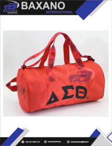 Sac de sport léger et durable rouge Delta Sigma Theta Sorority, sac de voyage personnalisé, sac de sport, bandoulière, grande capacité - Product Image 4