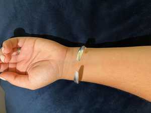 Brazalete de pulsera Mobius trenzado de plata esterlina para mujer con piedras preciosas sueltas naturales de jade verde Incluye caja de regalo - Product Image 2