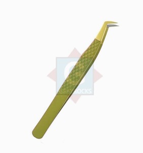 Pince à épiler de greffe de cils en acier inoxydable de haute qualité équipement de beauté à usage domestique de marque privée - Product Image 3