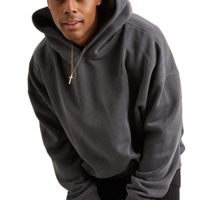 Vente en gros de sweat à capuche surdimensionné de luxe personnalisé pour hommes fabrication de sweat à capuche en coton éponge épais sans ficelle - Product Image 1