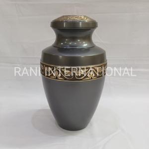 Urna Funeraria de Latón con Acabado Rojo, la Mejor Opción para Guardar Cenizas, Suministros Funerarios, Venta Directa al por Mayor - Product Image 3