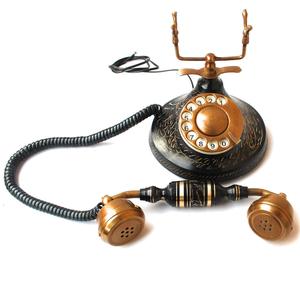 Showpiece điện thoại cổ điển-Điện thoại retro thanh lịch cho văn phòng tại nhà và màn hình của nhà sưu tập - Product Image 4