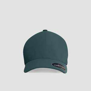 Delta <b>Cap</b> 2.0 (Green) 100% Polyester 5-Panel Sporty Ethnic Fashionable Hat Curved Brim Oxford Velour Twill Leaf Leopard Dot - Product Image 2