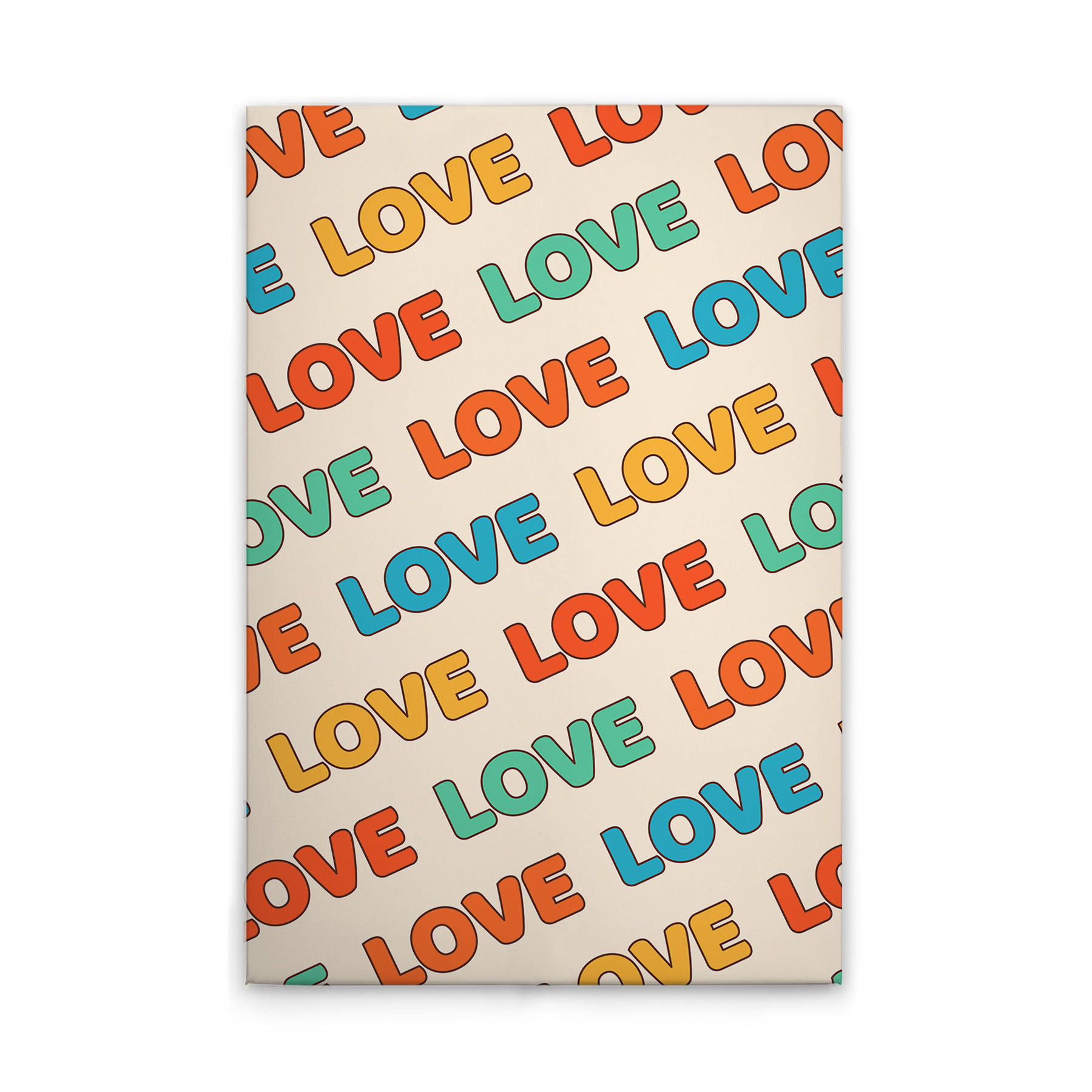 Multicoloured, Cream, Blue, Green, Orange