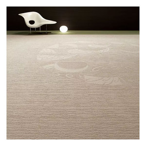 Thảm trải sàn trong nhà chất lượng tuyệt vời, kiểu dáng hiện đại, sản xuất tại Nhật Bản, thương hiệu TOLI, màu be. - Product Image 1