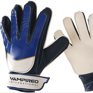 Gants de gardien de but pour jeunes VI de haute qualité avec logo personnalisé, respirants, antidérapants, en cuir, protection des doigts, vente en gros pour l'extérieur - Product Image 1