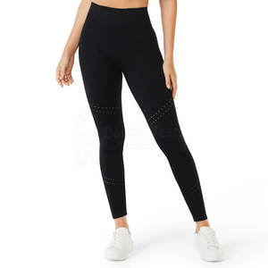Prix de gros Leggings de yoga taille haute pour femme, sur mesure, en Spandex doux, extensible, séchage rapide, sans couture, vêtements de sport - Product Image 4