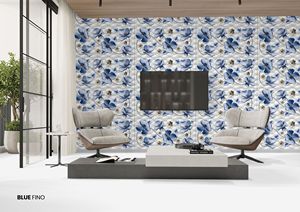 Carreaux de sol en porcelaine de luxe 600x1200 mm avec surface lisse aspect marbre, idéal pour les maisons modernes et les bureaux haut de gamme. - Product Image 2