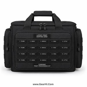 Sacs de tri pour empreintes latentes sur scène de crime en nylon Cordura 1000D renforcé résistant à l'eau pour le traitement d'empreintes forensiques - Product Image 1