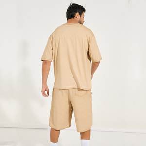 Ensemble d'été respirant et tendance pour homme – Tenue décontractée et idéale pour l'extérieur (lot de 2 pièces) – Fournisseur - Product Image 2
