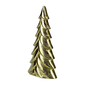 Sculpture décorative d'arbre direct d'usine pour la décoration à la maison Accent de statue en métal fait à la main pour la table de bureau de vitrine de noël - Product Image 6