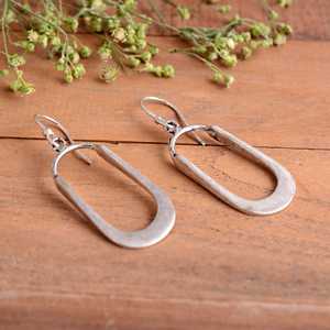 Pendientes de Aro de Plata de Ley Hechos a Mano de Lujo |   Regalo para Bodas y Fiestas - Product Image 4