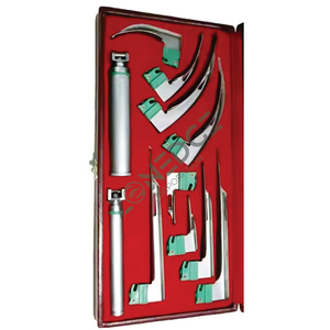 Volwassen Anesthesie Laryngoscoop Ent Operatie Scope Wegwerp Aangepaste Chirurgische Herbruikbare Laryngoscoop Set - Product Image 5