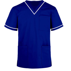 De calidad superior de los hombres Hospital Enfermeras Scrubs de punto de poliéster disponible en todos los colores y tamaños fácil de usar al por mayor - Product Image 1