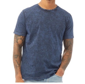 Wash <b>Blank</b> Knitted Cotton Formal Oversized Drop Shoulder T-shirt Custom High Quality Printing Eco-Friendly Heavy <b>Weight</b> Men - Product Image 2