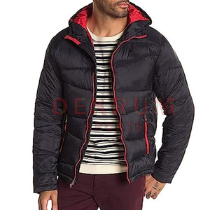 Nouvelle Arrivée Veste matelassée respirante et écologique, personnalisable en couleur et logo, col montant, chaude pour l'hiver, grandes tailles, vente en gros - Product Image 6