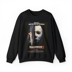 Nuova Collezione 2026: Felpa Girocollo Personalizzata con Stampa 'Halloween Horror Nights', Oversize e Pesante - Product Image 1