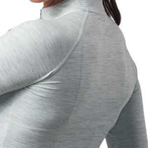 Chaqueta Deportiva Transpirable para Mujer, Color Verde Menta, con Cierre Completo, Cuello Alto, para Entrenamiento Físico - Product Image 3