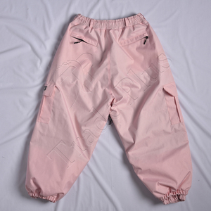 Pantalones con aislamiento térmico y logotipo personalizado OEM, ropa deportiva de invierno para exteriores, pantalones de esquí unisex impermeables a prueba de viento con forro polar - Product Image 2